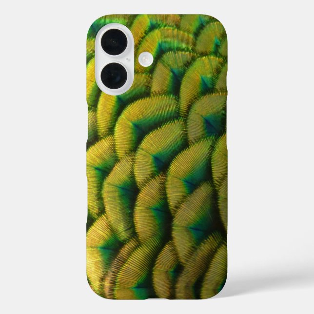 Peacock Feathers II Colorful Nature Case-Mate iPhone Case (Back)
