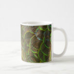 Peacock Feathers III (Female) Subtle Nature Design Coffee Mug