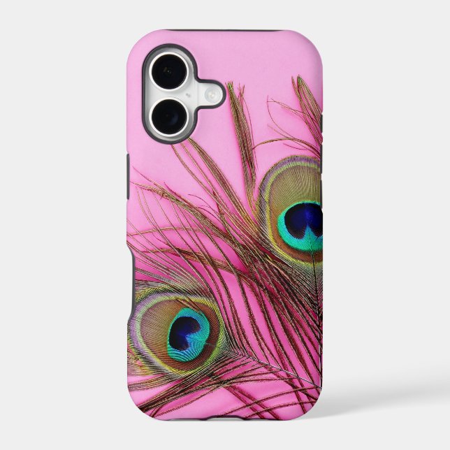 Peacock Feathers iPhone Case-Mate Case (Back)