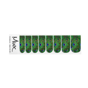 Peacock Feathers Minx Minx Nail Art