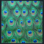 peacock feathers napkin<br><div class="desc">peacock feathers</div>