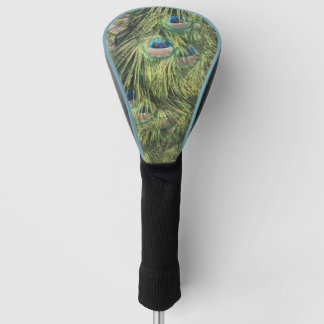 Peacock Feathers Pattern Golf Head Cover