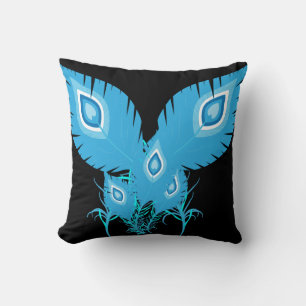 Peacock Feathers Peacock Birds Fashion Throw Pillow