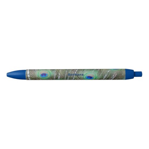 Peacock Feathers Pen