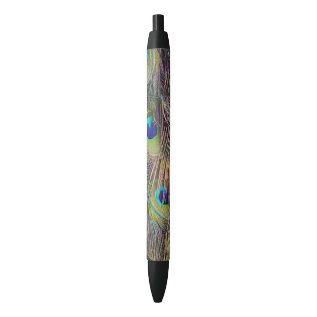 Peacock Feathers Pen (Front Vertical)