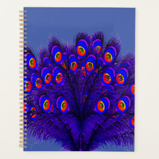 Peacock Feathers Planner