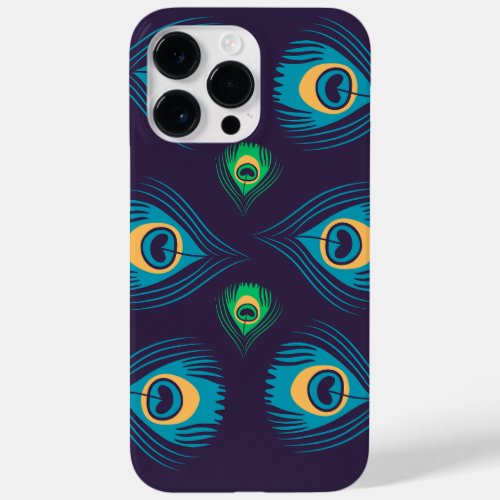 Peacock Feathers Print  Case_Mate iPhone 14 Pro Max Case
