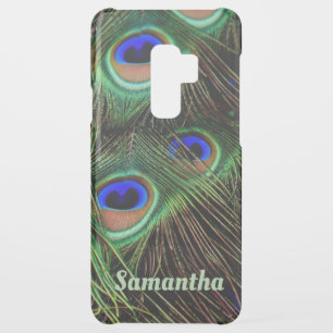 Peacock Feathers Samsung Galaxy Cell Phone Cover