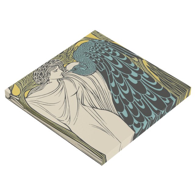 Peacock Fine Art Bird Nouveau (3/4)