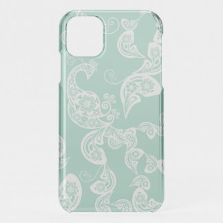 Peacock Floral Paisley Elegant Stylish Classy Chic iPhone 11 Case