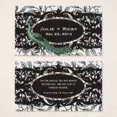 Peacock & Floral Pattern (Front & Back)