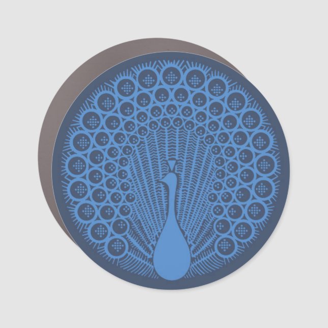 Peacock Gap Car Magnet (Front)