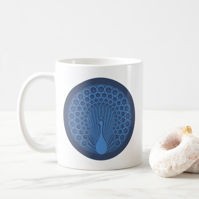 Peacock Gap HOA Logo Mug (With Donut)