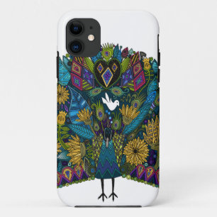peacock garden iPhone 11 case