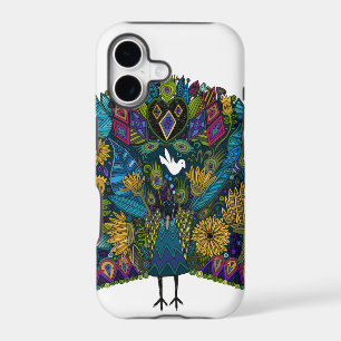 peacock garden iPhone 17 case