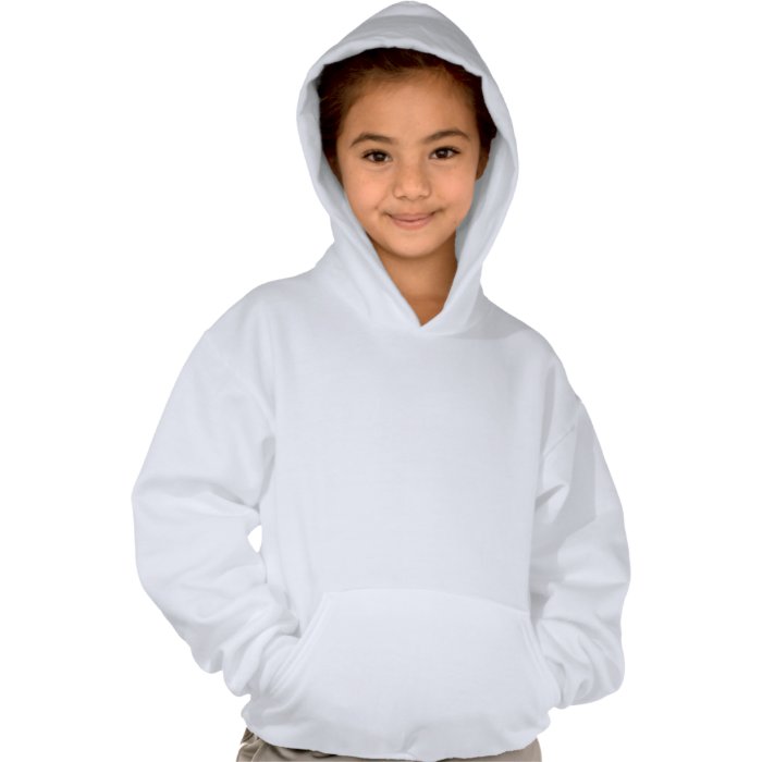 Peacock Girls' Hanes ComfortBlend® Hoodie