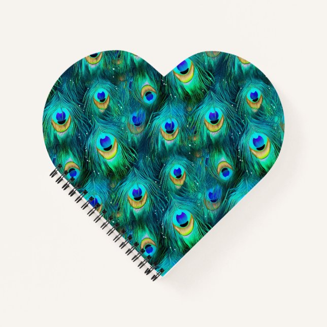 Peacock Glory Notebook (Front)