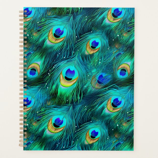 Peacock Glory Planner (Front)