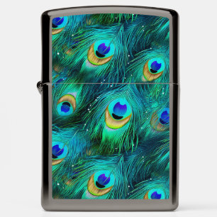 Peacock Glory Zippo Lighter