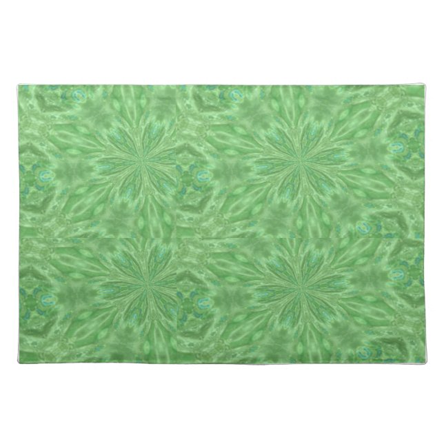 Peacock Green Placemat (Front)
