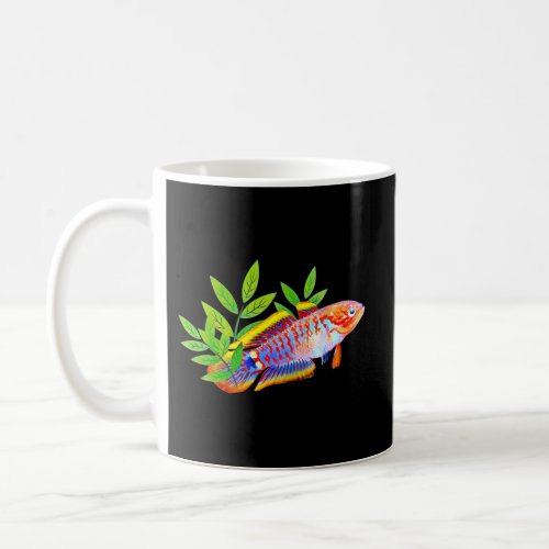 Peacock Gudgeon Aquarium Fish Tank Coffee Mug