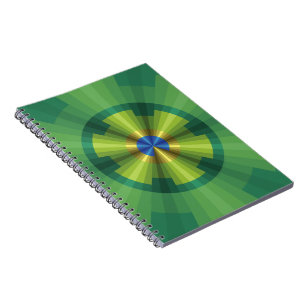 Peacock Illusion Notebook