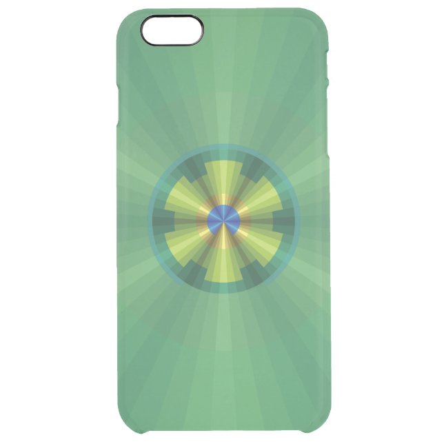 Peacock Illusion Uncommon iPhone Case (Back)