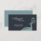 PEACOCK in MOSS Business Card (Front/Back)