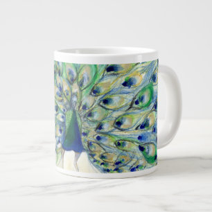 Peacock in San Diego 2 2013 Giant Coffee Mug