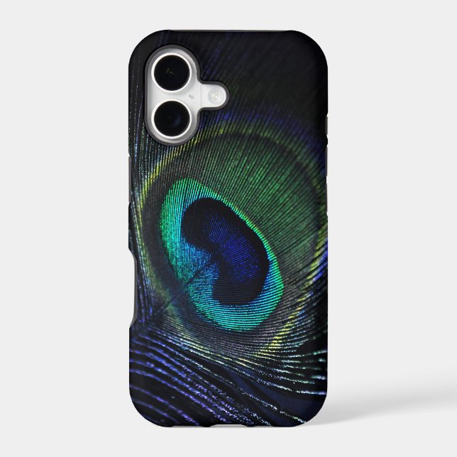 Peacock Iphone Case (Back)