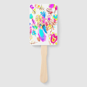 Peacock Joy Kind Hand Fan