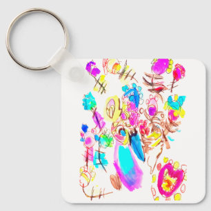Peacock Joy Kind Keychain