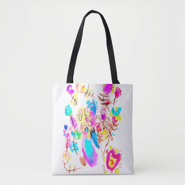 Peacock Joy Kind  Tote Bag (Front)
