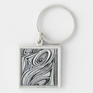 Peacock Keychain