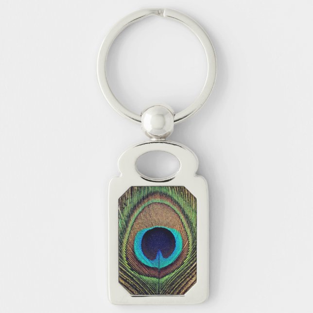 Peacock Keychain (Front)