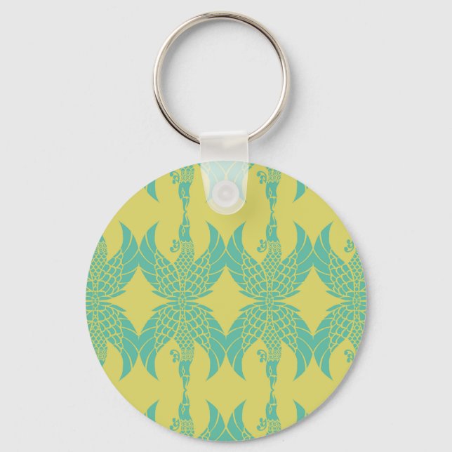 Peacock Keychain (Front)