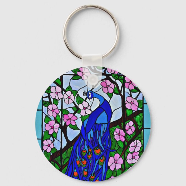 peacock keychain (Front)