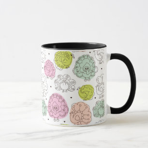 peacock kids wallpaper vintage mug
