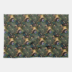 Peacock Kitchen Towel