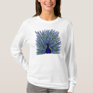 Peacock ladies hoodie T-Shirt