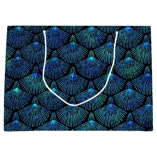 peacock large gift bag (Front)