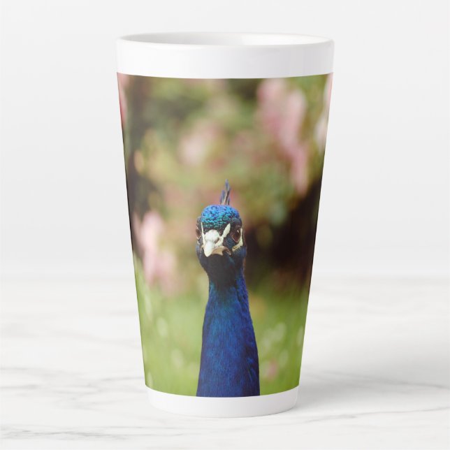 Peacock Latte Mug (Front)