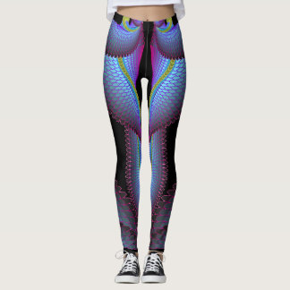 peacock leggings