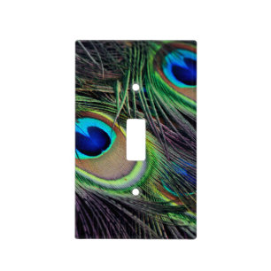 Peacock Light Switch Cover