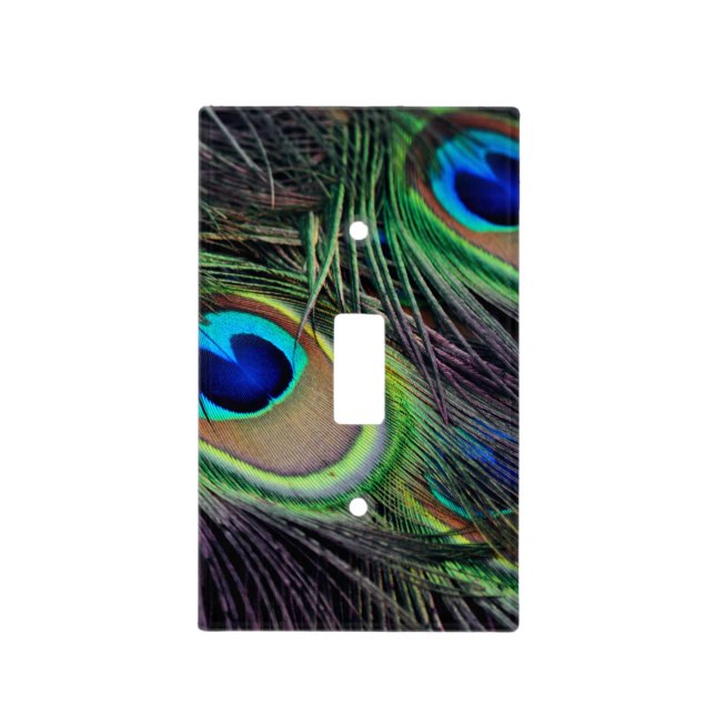 Peacock Light Switch Cover (Front)