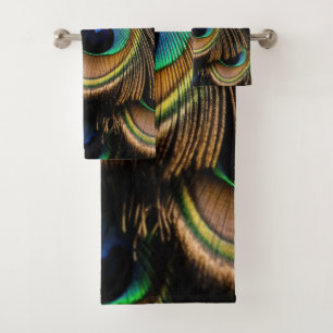Peacock Love Bath Towel Set