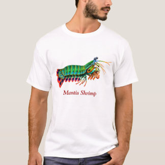Peacock Mantis Shrimp Customizable T-Shirt