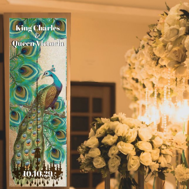 Peacock Medieval Renaissance Wedding  Poster (Creator Uploaded)