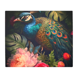 Peacock Metal Wall Art