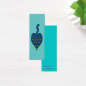 Peacock, Mini Bookmarks (Desk)